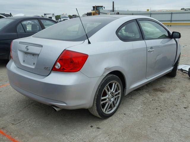 JTKDE167150026071 - 2005 TOYOTA SCION TC 银色 照片 4