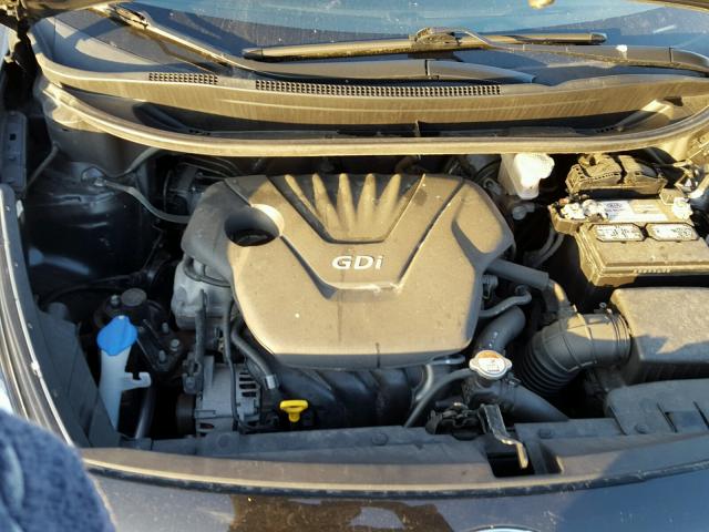 KNADM4A35D6216870 - 2013 KIA RIO LX Սև լուսանկար 7