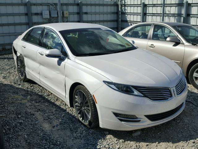 3LN6L2LU1FR629007 - 2015 LINCOLN MKZ HYBRID WHITE photo 1