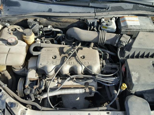 1FAFP34P9YW323427 - 2000 FORD FOCUS SE GOLD photo 7