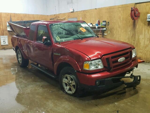 1FTZR45E86PA53389 - 2006 FORD RANGER SUP RED photo 1