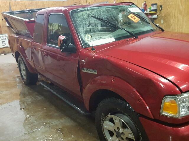 1FTZR45E86PA53389 - 2006 FORD RANGER SUP RED photo 9