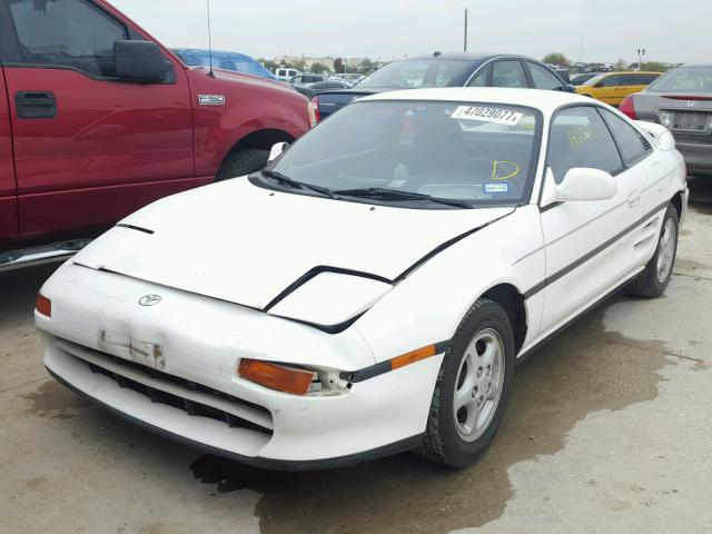 JT2SW21M2M0001380 - 1991 TOYOTA MR2 WHITE photo 2