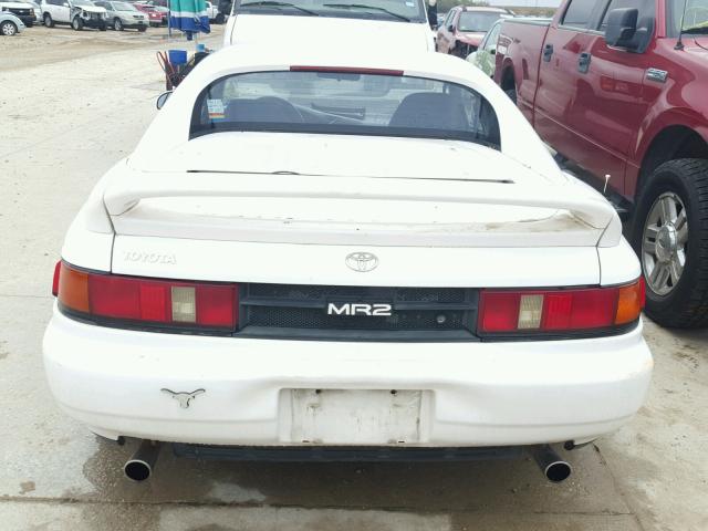 JT2SW21M2M0001380 - 1991 TOYOTA MR2 WHITE photo 6