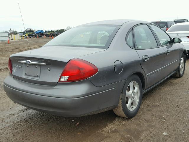 1FAFP55U12A115739 - 2002 FORD TAURUS SES GRAY photo 4