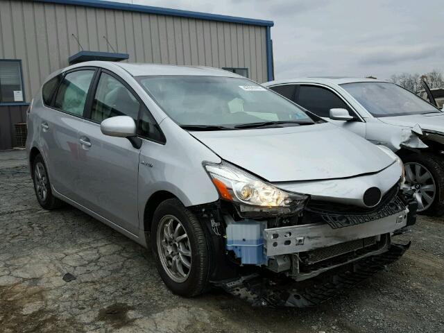 JTDZN3EU0HJ059853 - 2017 TOYOTA PRIUS V SILVER photo 1