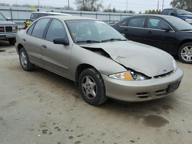 1G1JC5240Y7204253 - 2000 CHEVROLET CAVALIER TAN photo 1