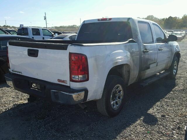 3GTEC13C48G298293 - 2008 GMC SIERRA C15 WHITE photo 4