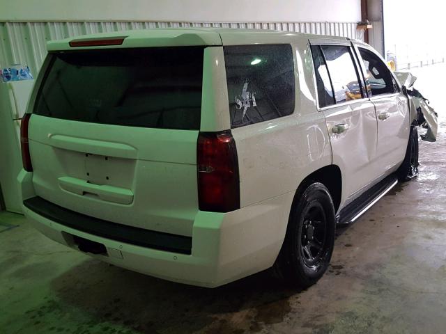 1GNLCDEC1GR241142 - 2016 CHEVROLET TAHOE POLI WHITE photo 4