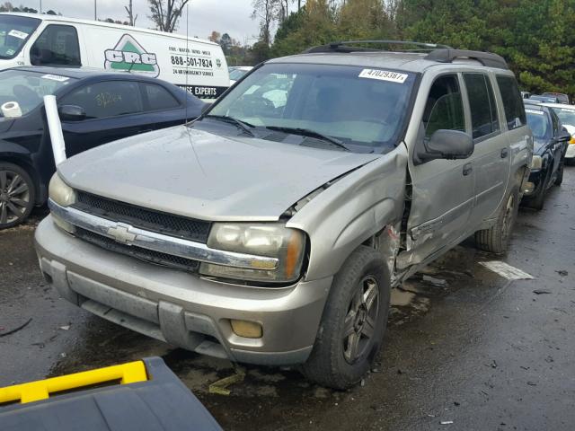 1GNES16S736138142 - 2003 CHEVROLET TRAILBLAZE BEIGE photo 2