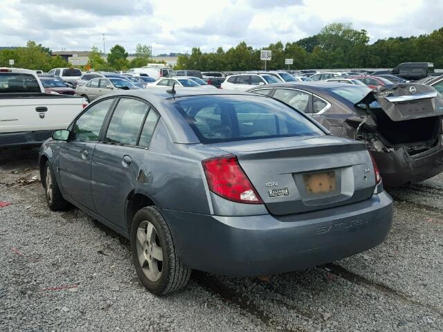 1G8AL55BX7Z187024 - 2007 SATURN ION LEVEL GRAY photo 3