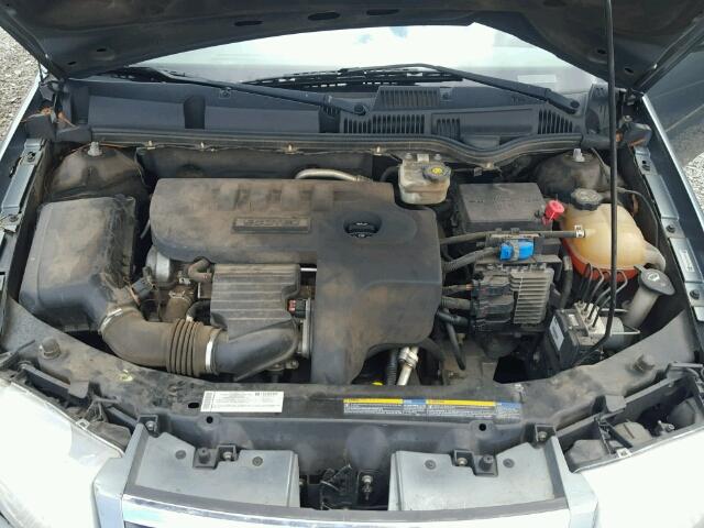 1G8AL55BX7Z187024 - 2007 SATURN ION LEVEL GRAY photo 7