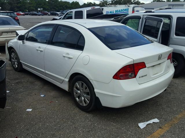 2HGFA169X8H527412 - 2008 HONDA CIVIC EXL 白色 照片 3