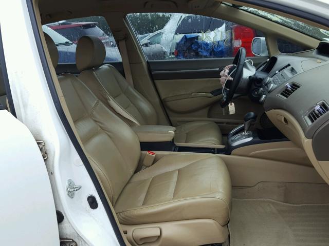 2HGFA169X8H527412 - 2008 HONDA CIVIC EXL 白色 照片 5