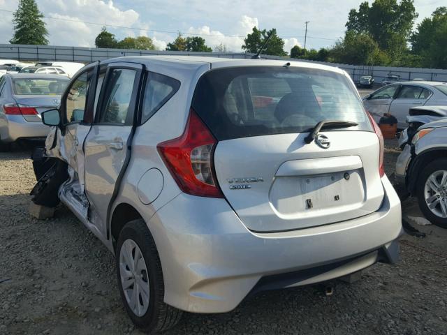 3N1CE2CP4HL358108 - 2017 NISSAN VERSA NOTE SILVER photo 3