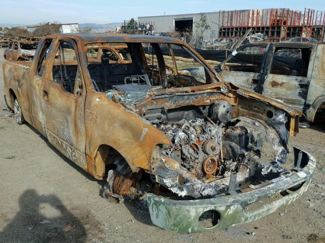 1FTPX125X6NA76703 - 2006 FORD F150 BURN photo 1