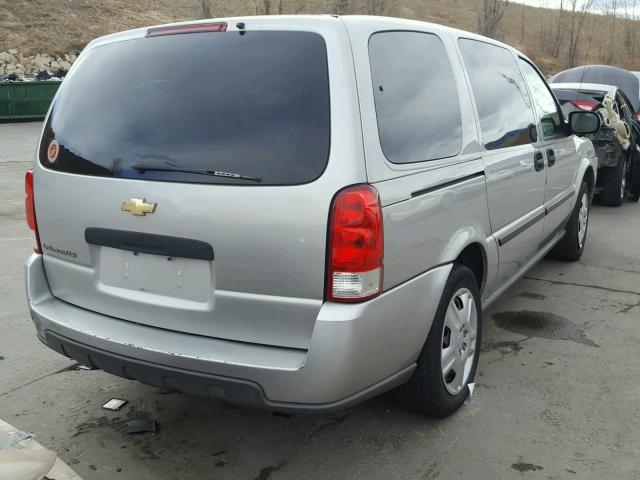 1GNDV23L06D107322 - 2006 CHEVROLET UPLANDER L SILVER photo 4