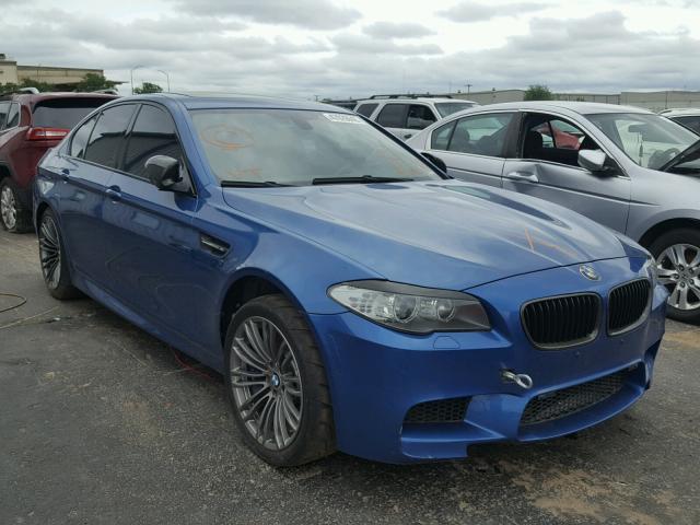 WBSFV9C5XDD096752 - 2013 BMW M5 BLUE photo 1