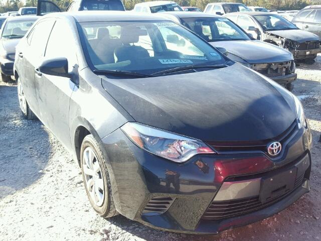 5YFBURHE6GP533942 - 2016 TOYOTA COROLLA L BLACK photo 1