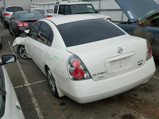 1N4AL11D06C178510 - 2006 NISSAN ALTIMA S WHITE photo 3