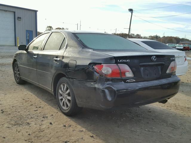 JTHBF30G330105298 - 2003 LEXUS ES 300 BLACK photo 3