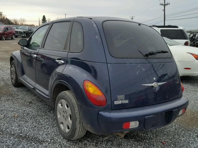 3C4FY58B35T502498 - 2005 CHRYSLER PT CRUISER BLUE photo 3