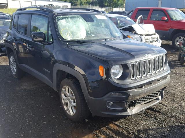 ZACCJBBT7GPD81718 - 2016 JEEP RENEGADE L BLACK photo 1