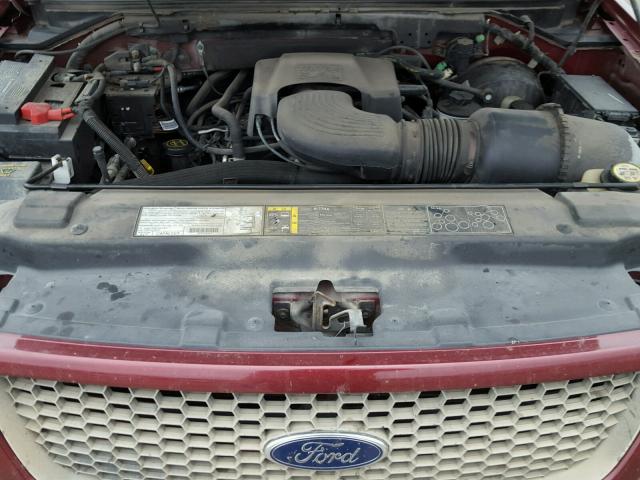 2FTRX18L23CA05995 - 2003 FORD F150 BURGUNDY photo 7