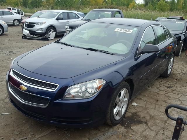 1G1ZB5E17BF264244 - 2011 CHEVROLET MALIBU LS ლურჯი ფოტო 2