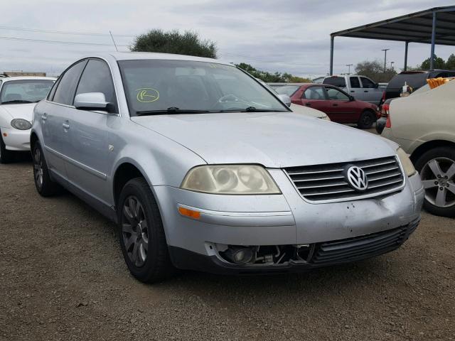 WVWPD63B83P383118 - 2003 VOLKSWAGEN PASSAT GLS SILVER photo 1