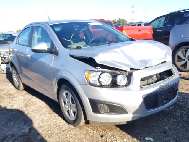 1G1JA5SH1D4195681 - 2013 CHEVROLET SONIC LS 银色 照片 1