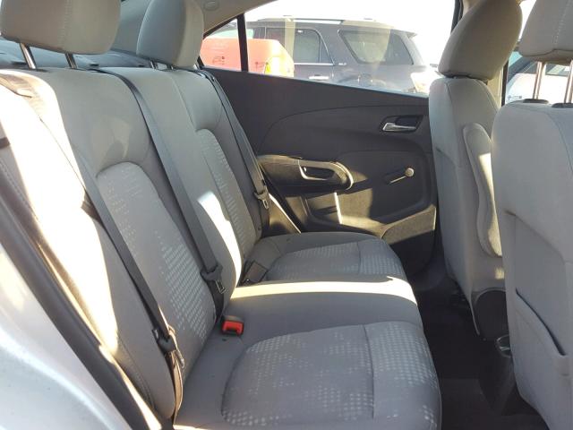 1G1JA5SH1D4195681 - 2013 CHEVROLET SONIC LS 银色 照片 6