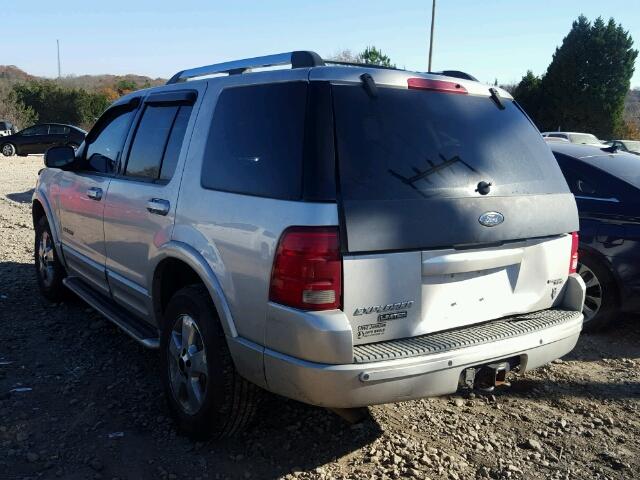 1FMZU75W45UA54141 - 2005 FORD EXPLORER L SILVER photo 3