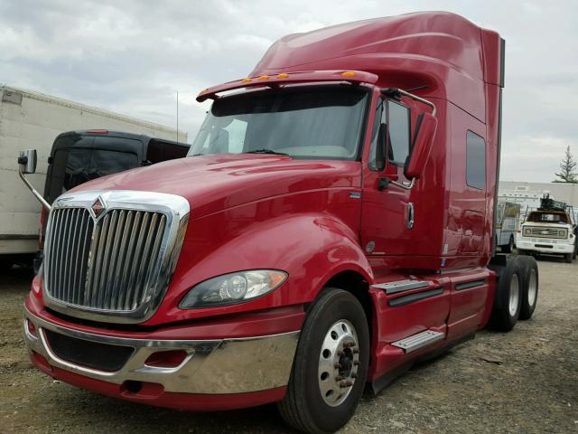 3HSDJSJR5CN582784 - 2012 INTERNATIONAL PROSTAR أحمر صورة 2