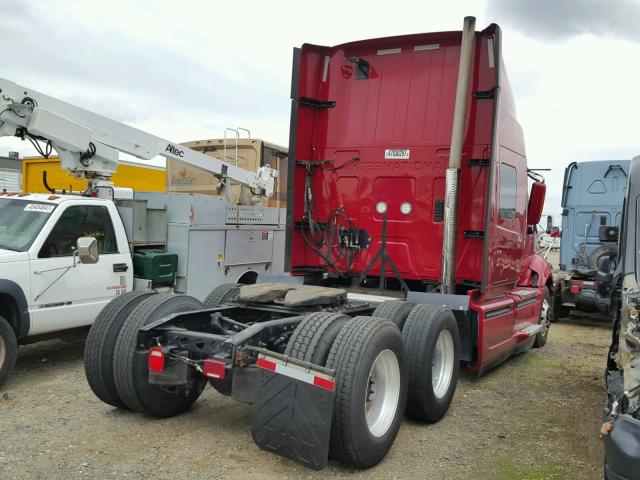 3HSDJSJR5CN582784 - 2012 INTERNATIONAL PROSTAR RED photo 4