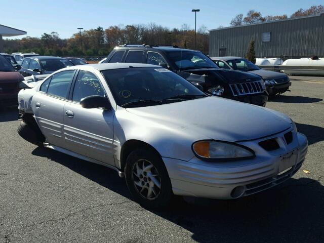 1G2NF52F22C276608 - 2002 PONTIAC GRAND AM S SILVER photo 1