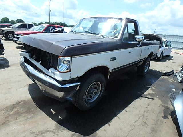 1FTEF14N6LNA56743 - 1990 FORD F150 TWO TONE photo 2