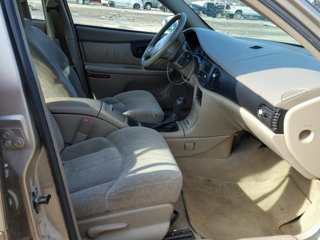 2G4WB52K431121425 - 2003 BUICK REGAL LS BEIGE photo 5