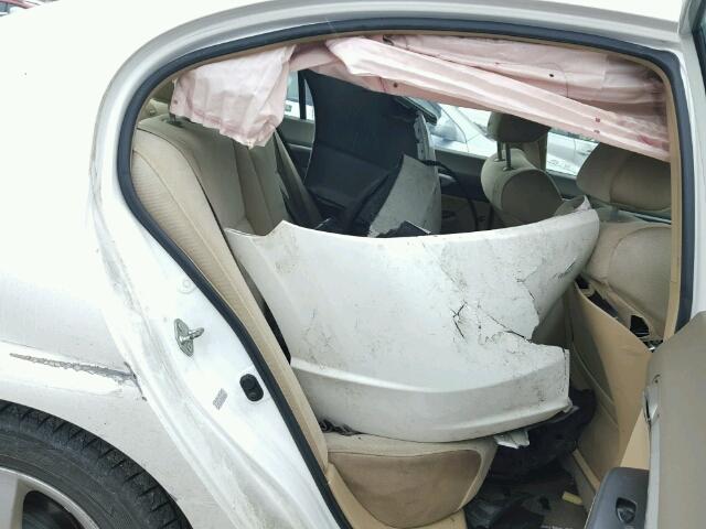 1HGFA16898L050837 - 2008 HONDA CIVIC EX თეთრი ფოტო 6