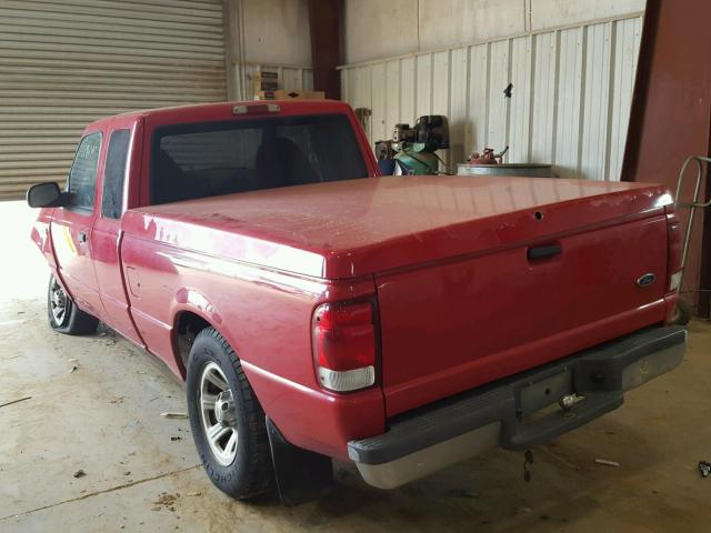 1FTYR14X5YPA82607 - 2000 FORD RANGER SUP RED photo 3