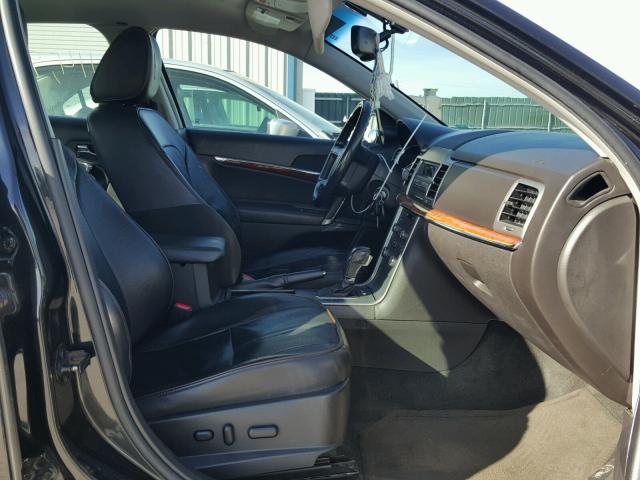 3LNHL2GC0AR750386 - 2010 LINCOLN MKZ Negro foto 5