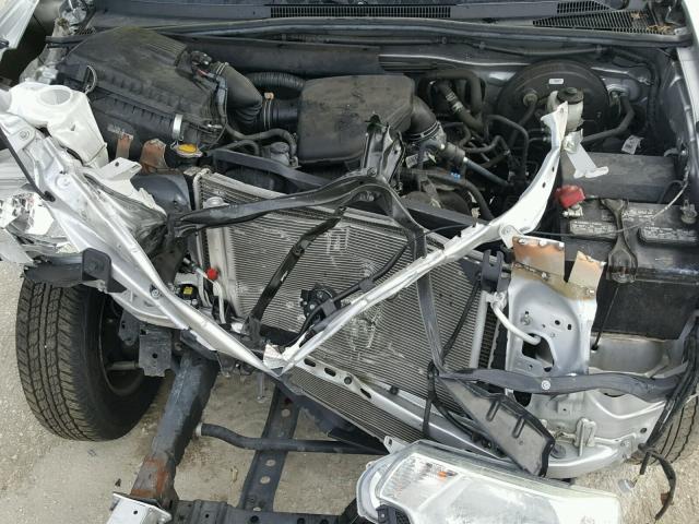 5TFNX4CNXDX025677 - 2013 TOYOTA TACOMA SILVER photo 7