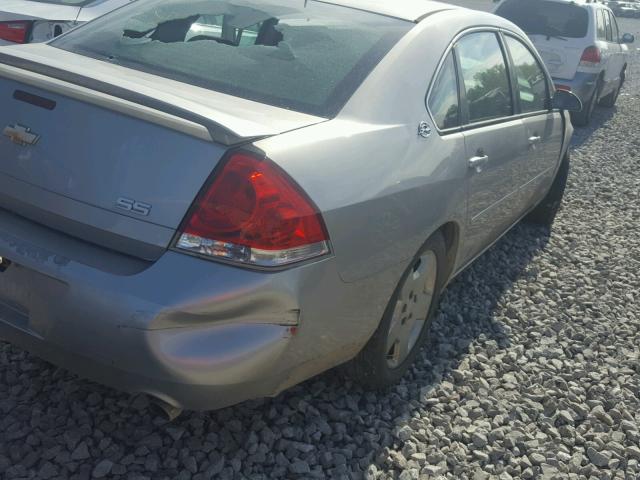 2G1WD58C989127320 - 2008 CHEVROLET IMPALA SUP ვერცხლისფერი ფოტო 4