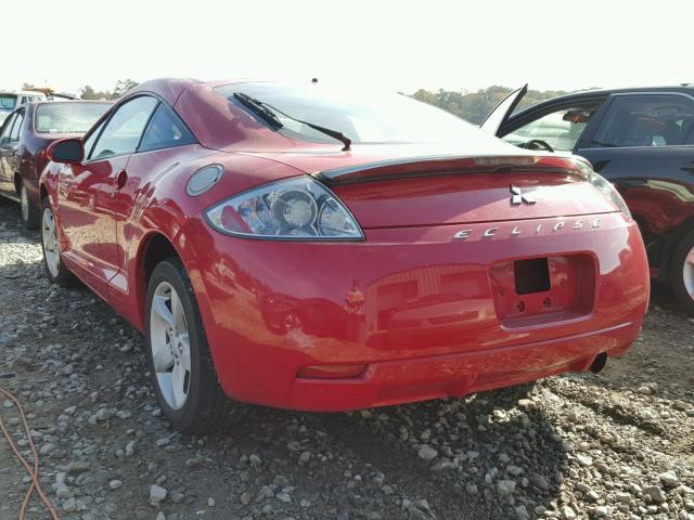 4A3AK24F06E017057 - 2006 MITSUBISHI ECLIPSE GS RED photo 3