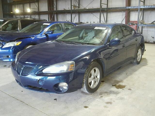 2G2WS522351170739 - 2005 PONTIAC GRAND PRIX TEAL photo 2