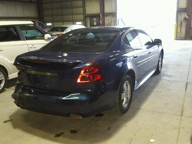 2G2WS522351170739 - 2005 PONTIAC GRAND PRIX TEAL photo 4
