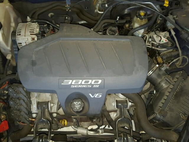 2G2WS522351170739 - 2005 PONTIAC GRAND PRIX TEAL photo 7