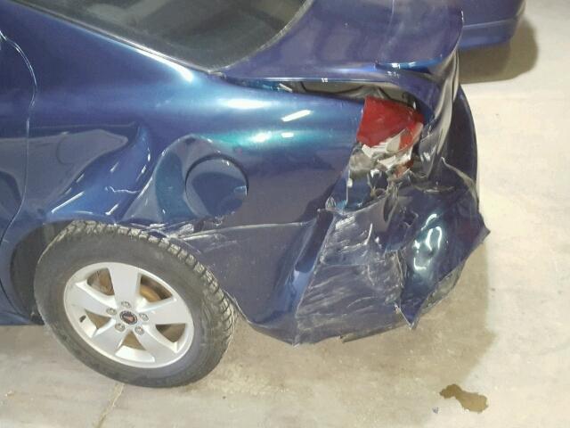 2G2WS522351170739 - 2005 PONTIAC GRAND PRIX TEAL photo 9
