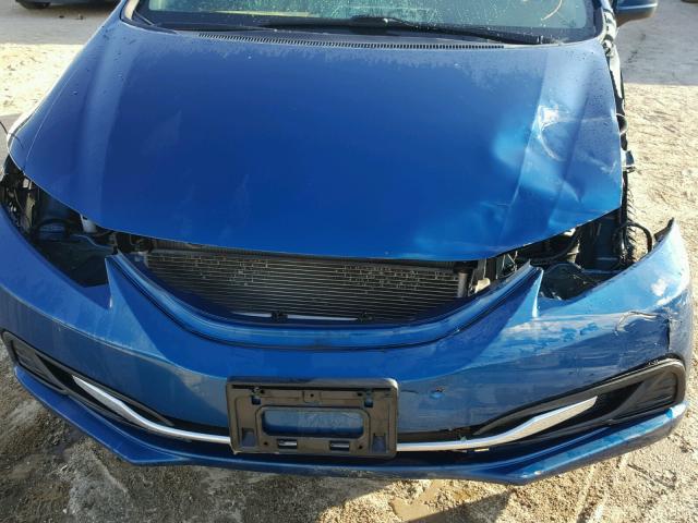 19XFB2F88EE034649 - 2014 HONDA CIVIC EX BLUE photo 8