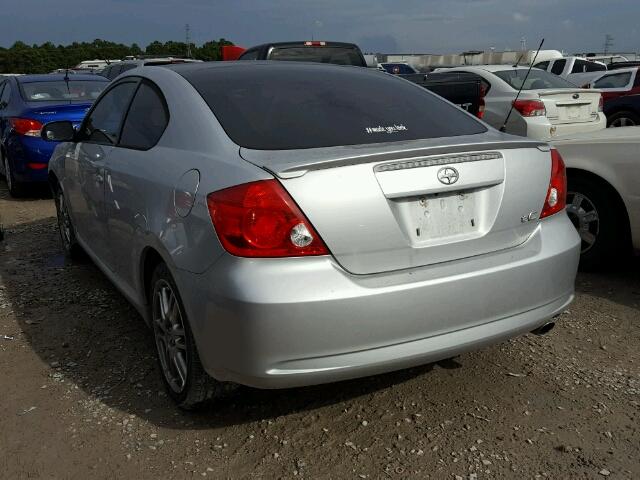 JTKDE177850010304 - 2005 TOYOTA SCION TC 灰色 照片 3